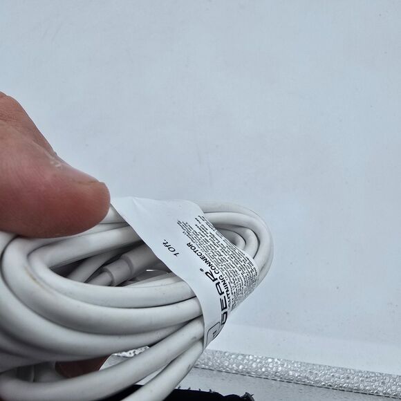 10 Foot White Wireless Gear Charging Cable Heavy Duty For iPhone/iPad New - Picture 5 of 5